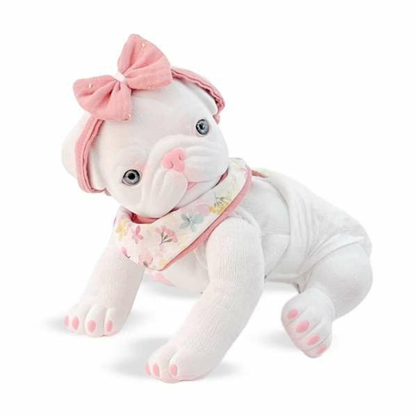 Peluche Berjuan Anireal Blanco Perro 35 cm