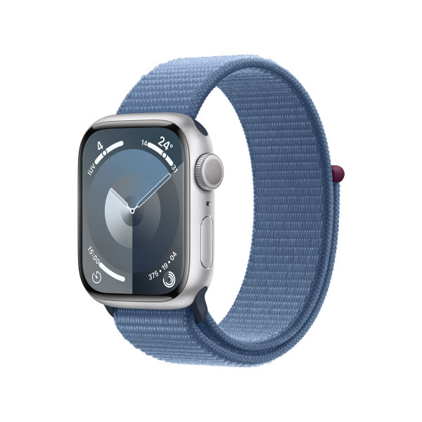 Išmanusis laikrodis Apple Watch Series 9 Mėlyna Sidabras 1,9" 41 mm