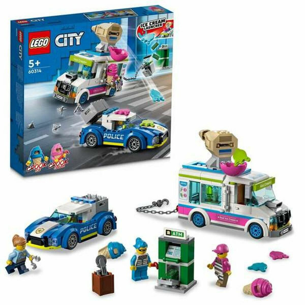 Playset Lego 60314 Ice Cream Truck Police Chase 60314 Bunt (317 pcs)