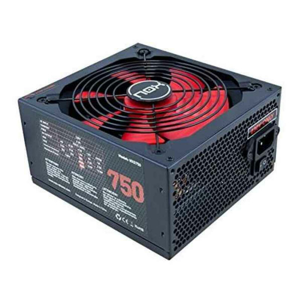 Bloc d’Alimentation Nox NXS750 ATX 750W 750 W ATX 130 W Noir Noir/Rouge