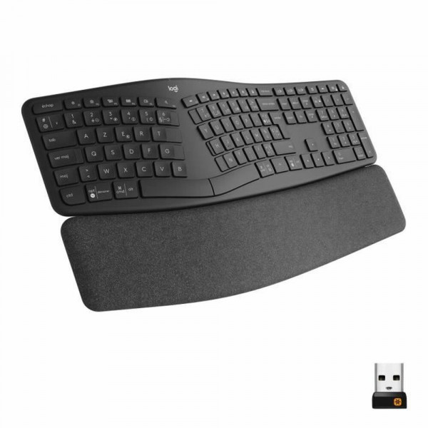 Tastatur Logitech K860 Schwarz Französisch AZERTY