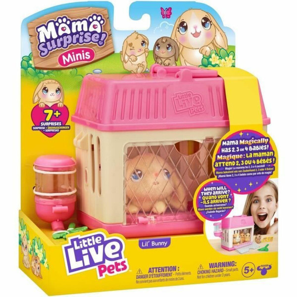 Pliušinis gyvūnėlis Moose Toys Mama Surprise Little Rabbits Plush Toys (FR)