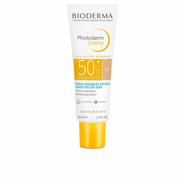 Crème Solaire Avec Couleur Bioderma Photoderm Spf 50+ 40 ml