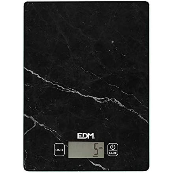 balance de cuisine EDM 07528 Noir 5 kg