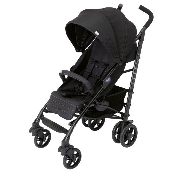 Carro de Paseo para Bebé Chicco Liteway Negro Jet Black