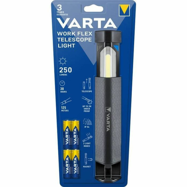 Torch LED Varta Work Flex Telescope 250 Lm