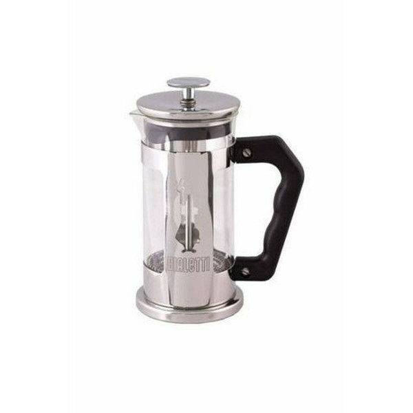 Italienische Kaffeemaschine Bialetti Silberfarben Glas Stahl 350 ml