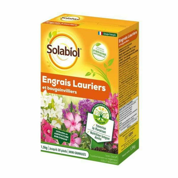 Nawóz organiczny Solabiol Laurel Bougainvillea 1,5 Kg