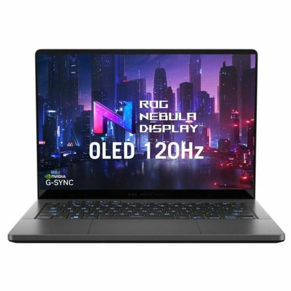 Nešiojamas kompiuteris Asus ROG Zephyrus G14 OLED GA403UI-QS049 14" 32 GB RAM 1 TB SSD Nvidia Geforce RTX 4070 Ispaniška Qwerty