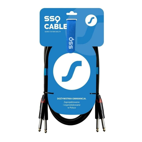 Cable Audio Jack (3,5 mm) Sound station quality (SSQ) SS-2104 2 m