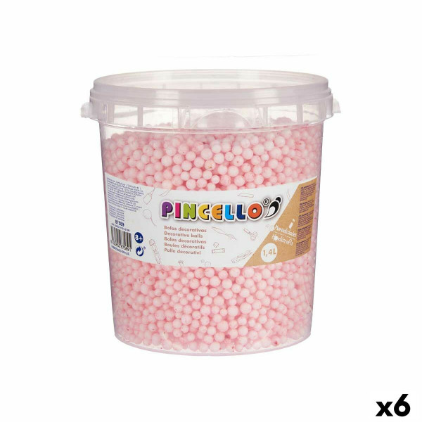 Materials for Handicrafts Pincello POLIESPAN-RS 13,5 x 14 x 14,5 cm Balls 6 Units