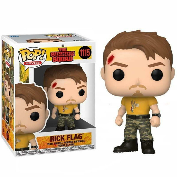 Sammelfigur Funko Pop! The Suicide Squad - Rick Flag Nº1115