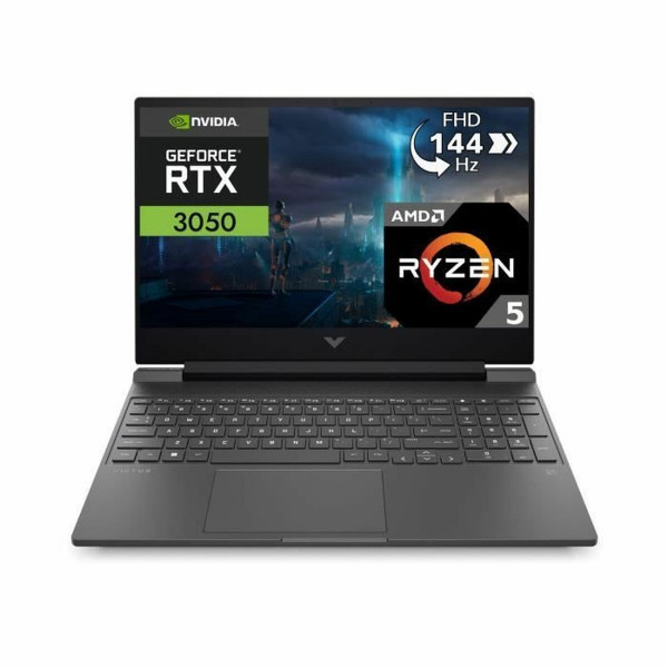 Nešiojamas kompiuteris HP 15-FB0233NF 15,6" AMD Ryzen 5 5600H 16 GB RAM 512 GB SSD NVIDIA GeForce RTX 3050