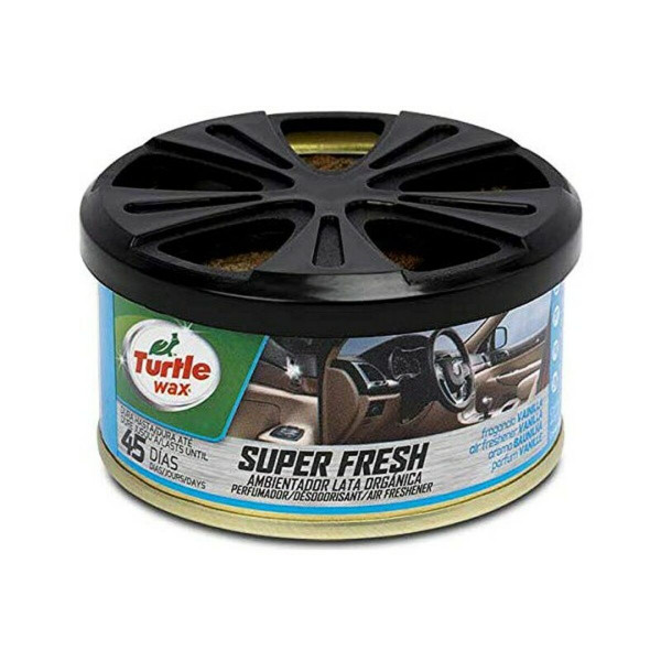 Désodorisant Pour Voiture Turtle Wax Super Fresh plaque Vanille