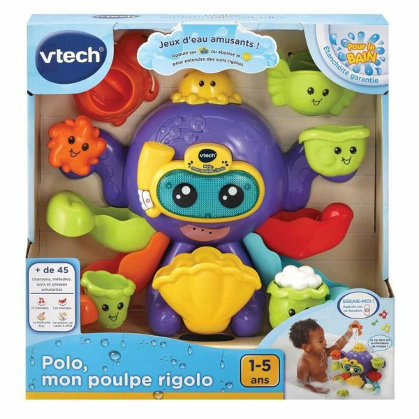 Zabawki do Wanny Vtech Baby Polo, My Funny Octopus wodne