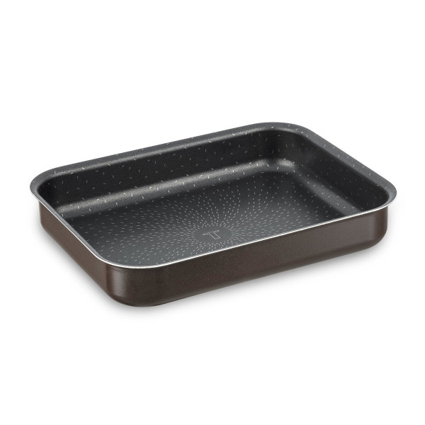 Bandeja para Horno Tefal Success Negro Metal Aluminio 20 x 26 cm