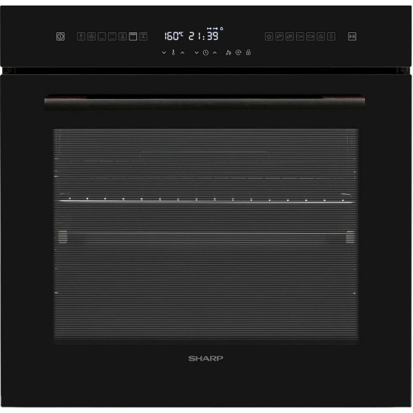 Piekarnik pirolityczny Sharp K71L66BNH 78 L