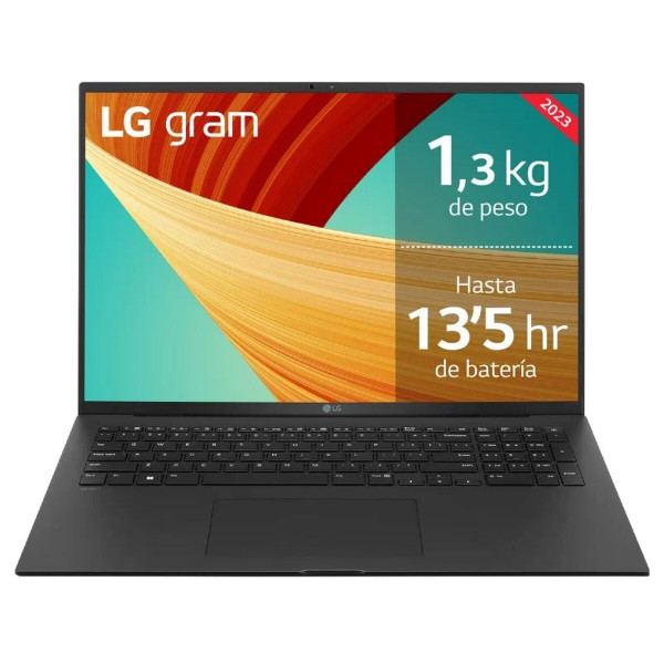 Laptop LG 17Z90R-E.AD75B 17" 32 GB RAM 512 GB SSD Qwerty Español i7-1360P NVIDIA GeForce RTX 3050