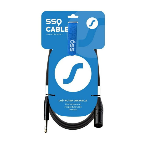 Kabel XLR jack Sound station quality (SSQ) SS-2029 3 m