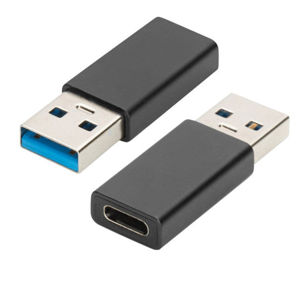 USB-C – USB adapteris Ewent EW9650 Juoda