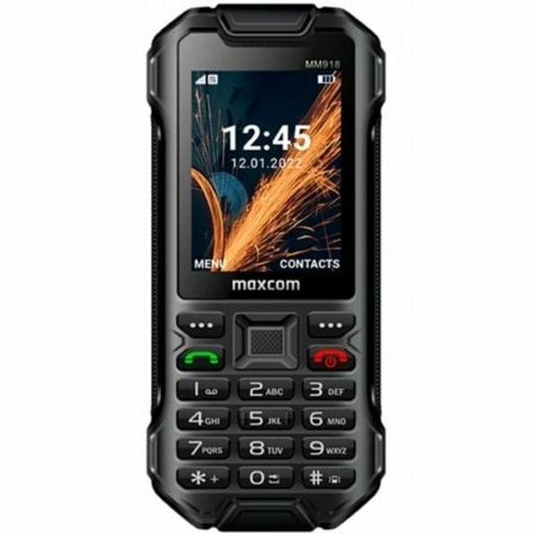 Mobilusis telefonas vyresnio amžiaus žmonėms Maxcom MM918-BLACK