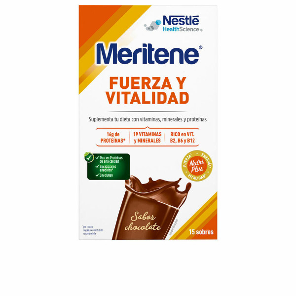 Purtyti Meritene Fuerza Y Vitalidad Šokoladas 30 g 15 vnt.