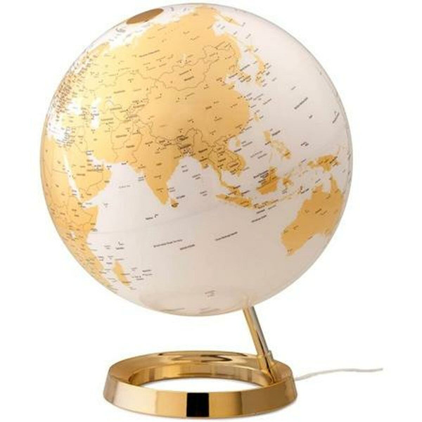 Globe terrestre lumineux Atmosphere Light & Colour Doré Plastique Ø 30 cm