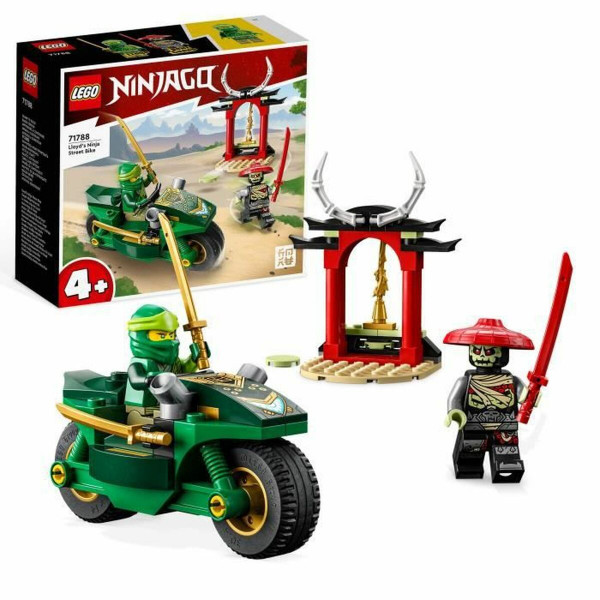 zestaw do budowania Lego Moto de Calle Ninja de Lloyd 64 Części