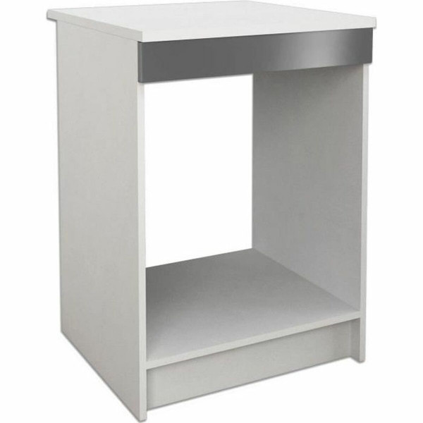 Meuble d'Appoint Gris 60 x 60 x 85 cm