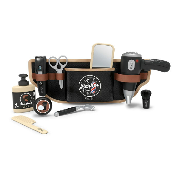 Set de Maquillaje Infantil Smoby BARBER & CUT BELT Negro