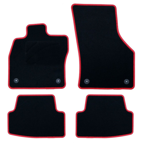 Tapis pour voitures OCC Motorsport OCCVW0022RD Rouge