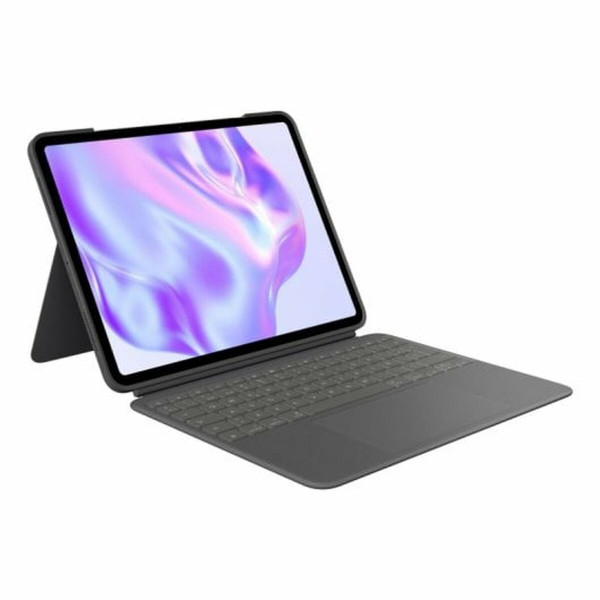 Pokrowiec na Tablet Logitech iPad Pro 2024 Czarny Qwerty Hiszpańska QWERTY