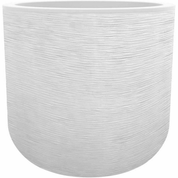 Pot EDA Blanc Plastique Ronde Ø 40 cm