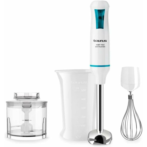 Hand-held Blender Taurus ROBOT750 PLUS.X White 750 W