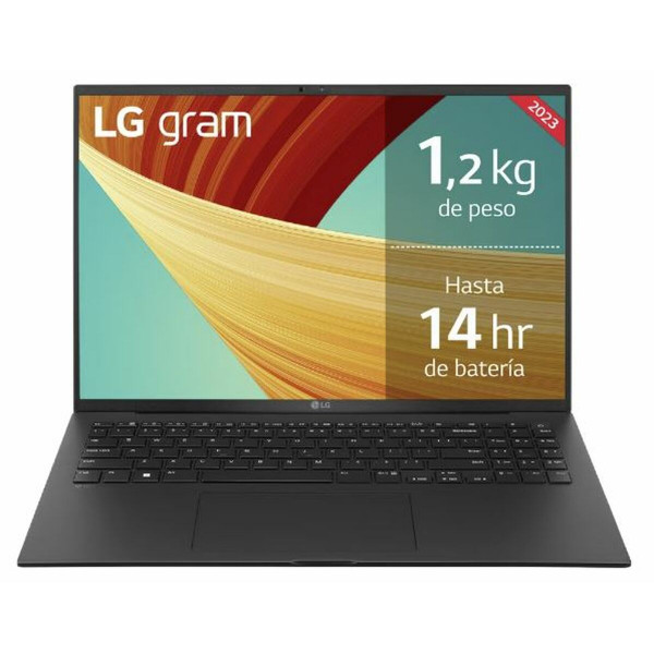 Laptop LG Gram 16Z90R-E AD78B 16" Intel Core i7-1360P 32 GB RAM 1 TB SSD NVIDIA GeForce RTX 3050 Qwerty Español