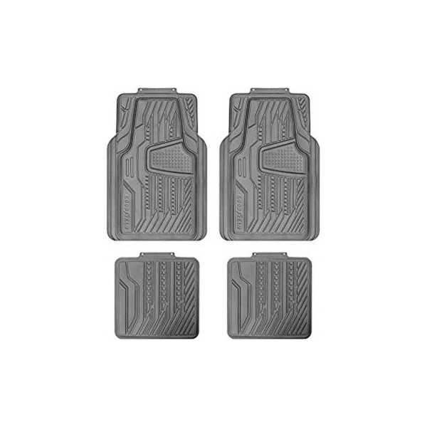 Automobilių grindų kilimėlių rinkinys Goodyear GOD9017 Juoda (4 pcs)