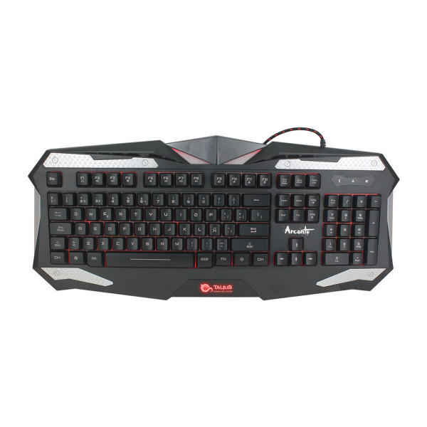 Gaming Tastatur Talius Arconte Schwarz Qwerty Spanisch