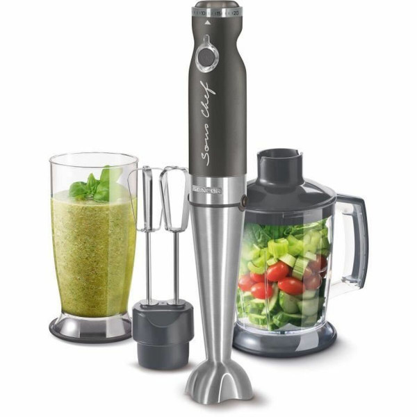 Hand-held Blender Sencor SHB 5608BK-EUE3 Black 1200 W