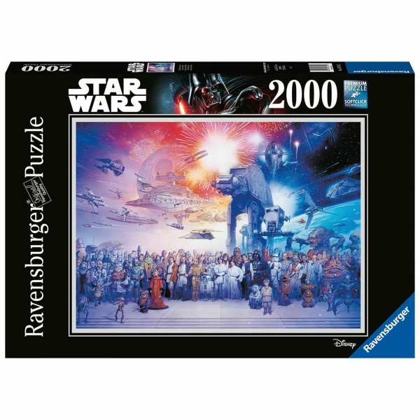 układanka puzzle Ravensburger 167012 Star Wars (2000 Części)