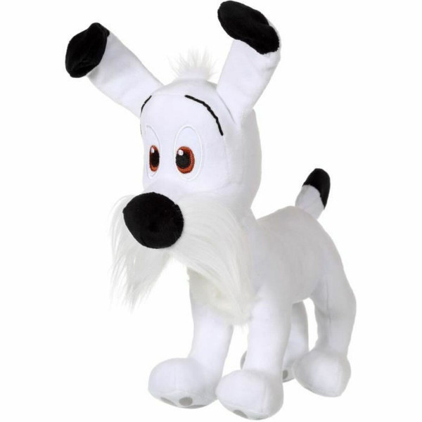 Jouet Peluche Astérix Dogmatix 25 cm Blanc