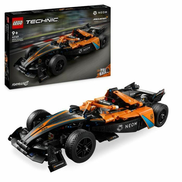 Statybos rinkinys Lego technic 42169 NEOM McLaren Formula E Team Spalvotas 452 Dalys