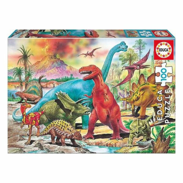 Dėlionė Educa Dino (100 pcs)