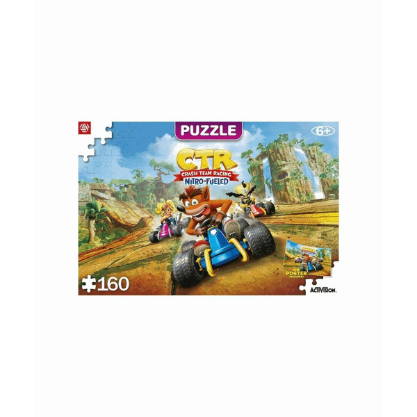 układanka puzzle Cenega Publishing Crash Team Racing Nitro-Fueled 160 Części