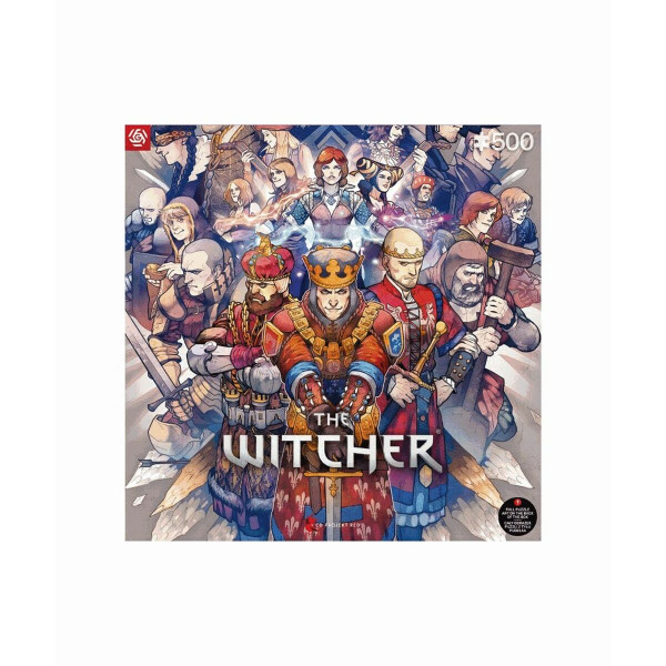 układanka puzzle Cenega Publishing The Witcher Northern Realms 500 Części