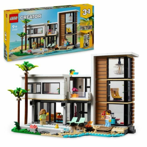 Set de construction Lego Creator 31153 Modern House 939 Pièces