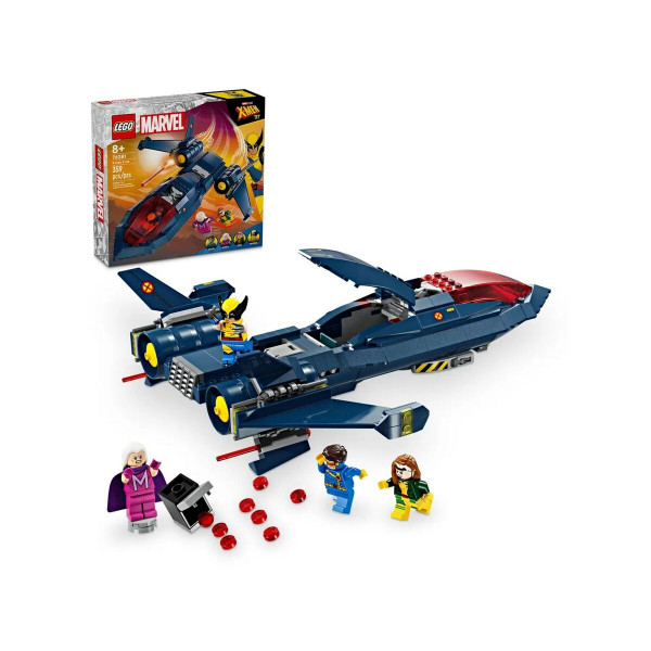 Statybos rinkinys Lego MARVEL 76281 X-MEN X-JET Spalvotas 359 Dalys