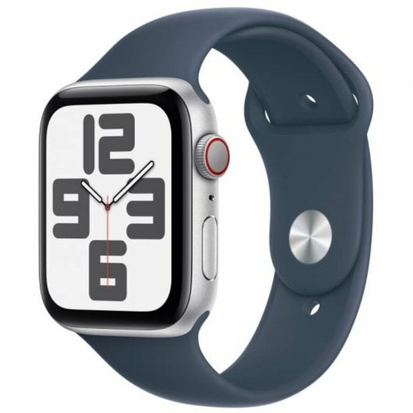 Montre intelligente Apple Watch SE + Cellular Bleu Argenté 44 mm