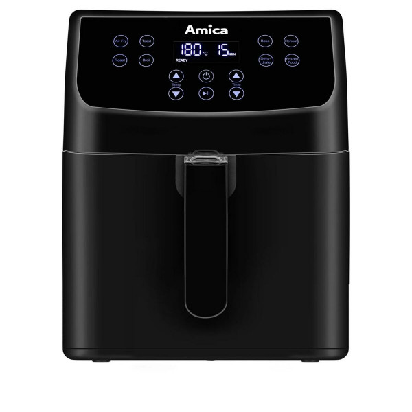 Heißluftfritteuse Amica AFM 4011 Schwarz 1550 W 6,8 L