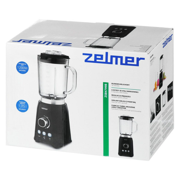 Standmixer Zelmer ZSB4799B Schwarz Durchsichtig 1200 W 1,75 L