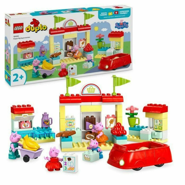 Konstruktionsspiel Lego 10434 Peppa Pig 70 piezas